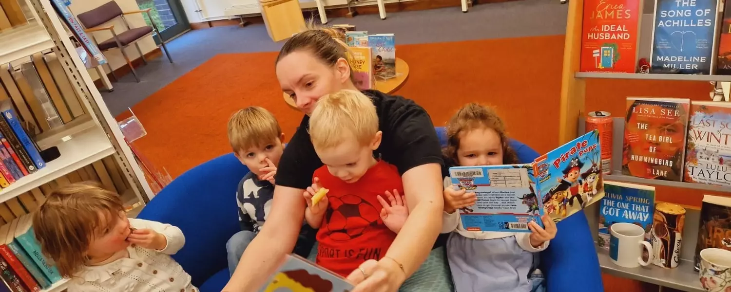 Rebecca and kids